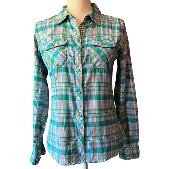 Marmot Multicolor Plaid Women’s Shirt Size Small - Picture 1 of 13